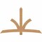 Ekena Millwork Davenport Timber Gable Bracket, Western Red Cedar, 84"W x 53"H x 1 1/2"D x 5 1/2"F, 15/12 Pitch GBW084X53X0206DAV00SWR - alternate 1